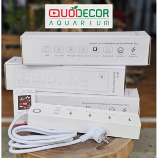 Ổ điện timer hẹn giờ wifi thông minh 4 cổng +3USB, app tiếng Việt | timer wifi | ổ điện thông minh | ổ điện wifi | tuya