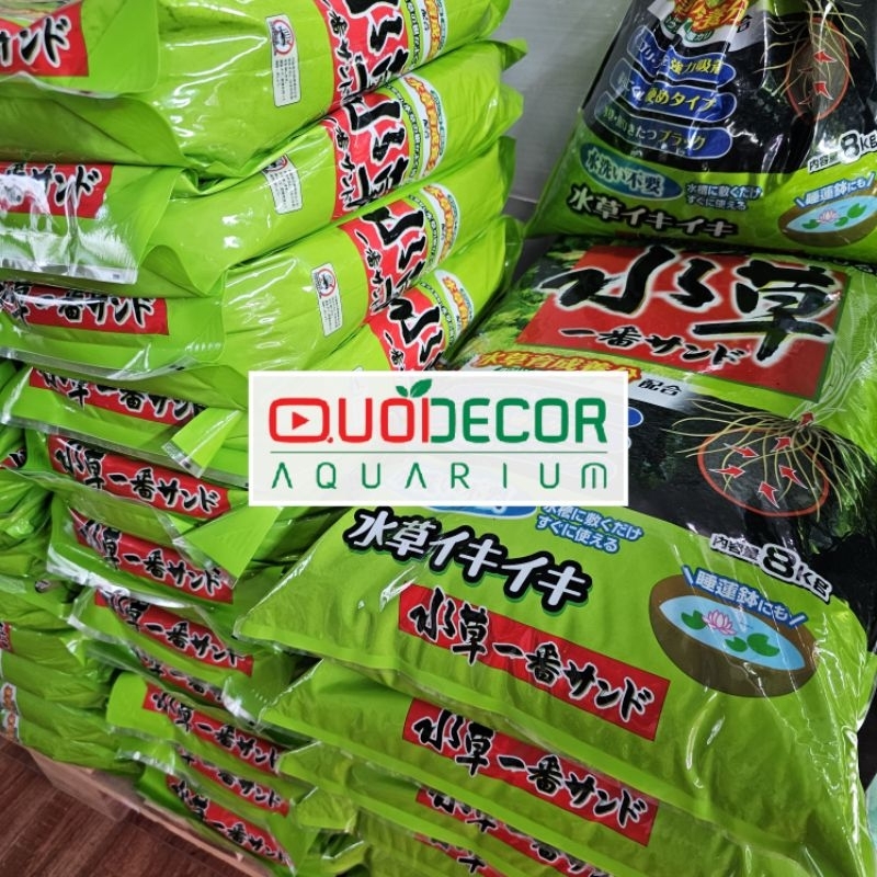 Phân nền Gex Xanh 4kg - phân nền thuỷ sinh Nhật - đất nền thuỷ sinh