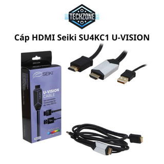 Cáp HDMI Seiki SU4KC1 U-VISION - Hỗ Trợ Nâng Cấp Hình Ảnh 4K Ultra HD