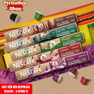 (Dùng cho máy Nespresso) - Combo mix vị 5-10 viên cà phê Nespresso Starbucks/ Nescafe các loại