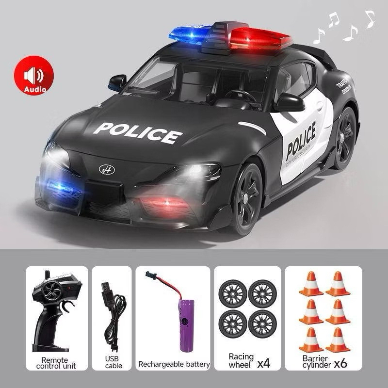 Xe điều khiển từ RC Police mỹ tỷ lệ 1:24