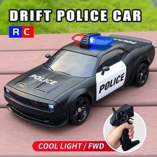  Xe đua Drift police điều khiển từ xa pin sạc có âm thanh ánh sáng pin sạc 