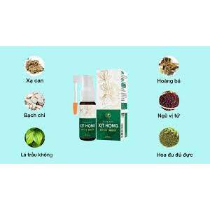 [Chính hãng]  Dung dịch Xịt Họng Nhất Nhất Người Lớn Và Em Bé (20ml)