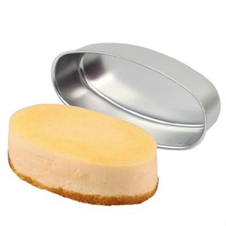 Khuôn bánh mì hoa cúc, khuôn oval nhôm đúc D08