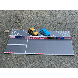Diorama Sân Đua Xe Drag 1/64