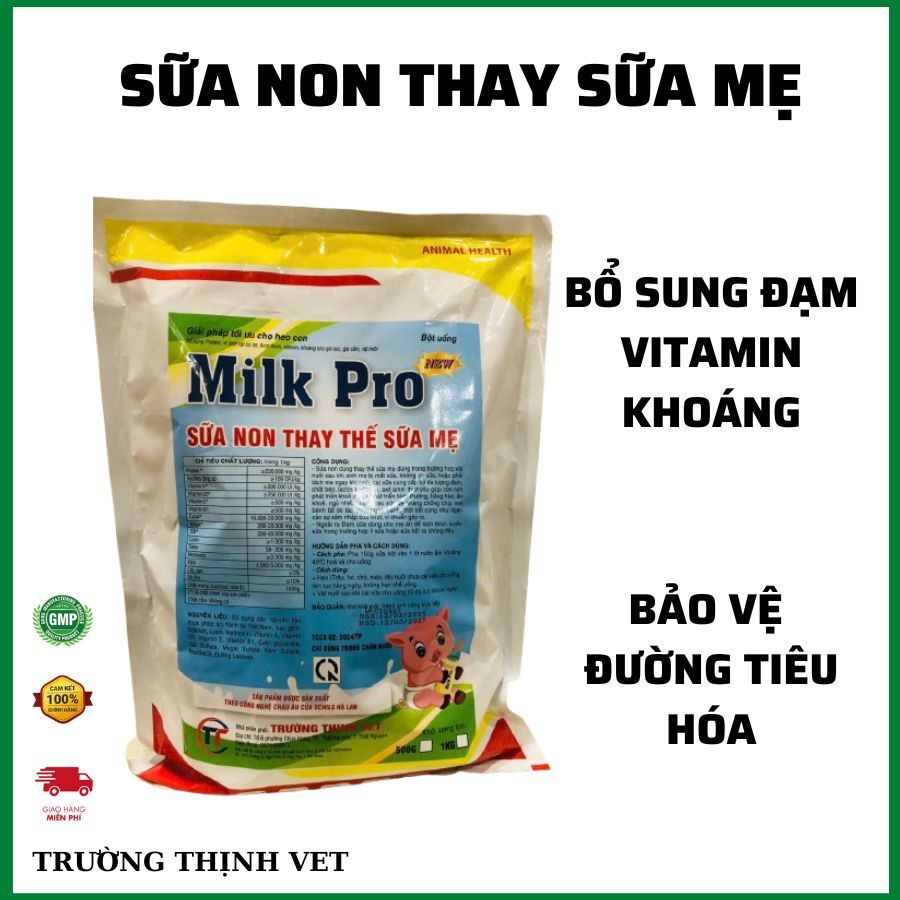 sữa non 1kg bổ sung cho vật nuôi phát triển