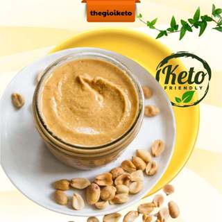  bơ đậu phộng  bơ lạc keto từ lạc đỏ tây bắc đậm vị béo   không đường 500gr  