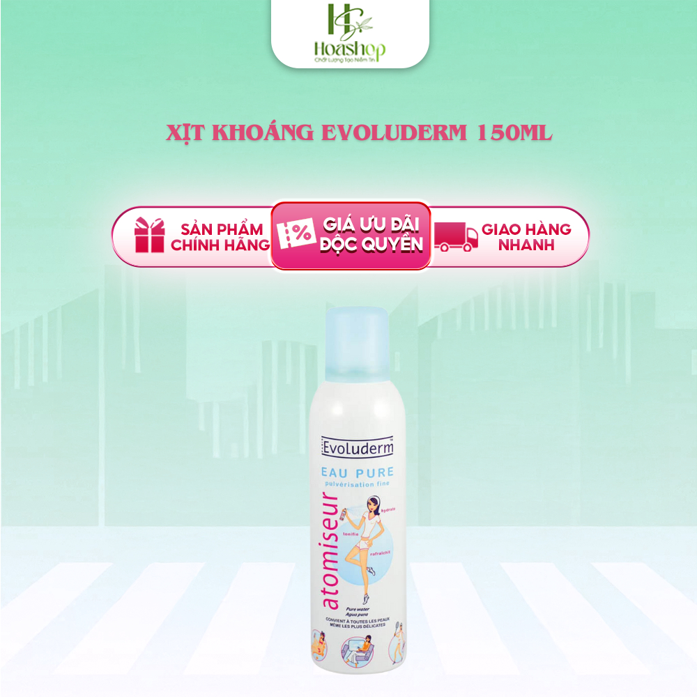 Xịt Khoáng Evoluderm 150ML
