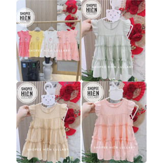 [Dokma/Chính Hãng] Váy cánh tiên Dokma chất liệu cotton cho bé gái