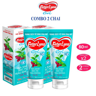 Dung dịch vệ sinh EnterLyna chai 80ml chiết xuất trầu không bạc hà trà xanh