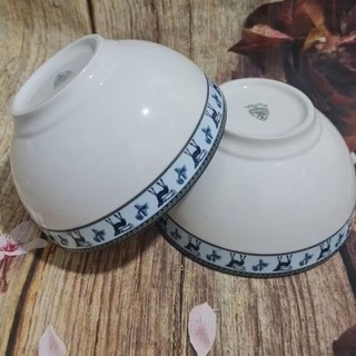  Bộ 10 chén cơm Lộc Lạc 12cm gốm sứ Minh Long 