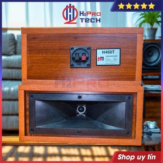  Loa Siêu Tép HM H450T 900W  2 Cái  Thùng Gỗ Phân Tần Bóng Âm Chép Sáng Loa Treble Kèn 450 Cao Cấp 