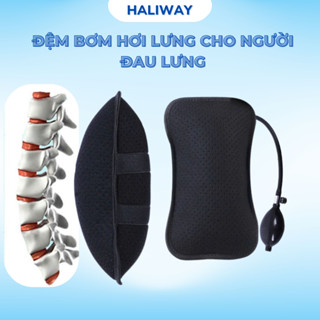 Bộ Đệm Đai Lưng HALIWAY Giúp Massage, Tăng Cường Hỗ Trợ Thắt Lưng, Thư Giãn Các Cơ Thắt Lưng