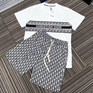 Bộ Quần Áo Nam Nữ Mùa Hè CHIS_TIAN_DIO Chất Cotton Cao Cấp Mẫu Mới Siêu Hot, Bộ Đồ Nam Boy Phố