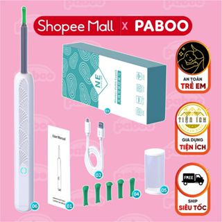 Dụng cụ lấy ráy tai NE3 có gắn camera nội soi đa năng PABOO hình ảnh sắc nét kết nối app HND