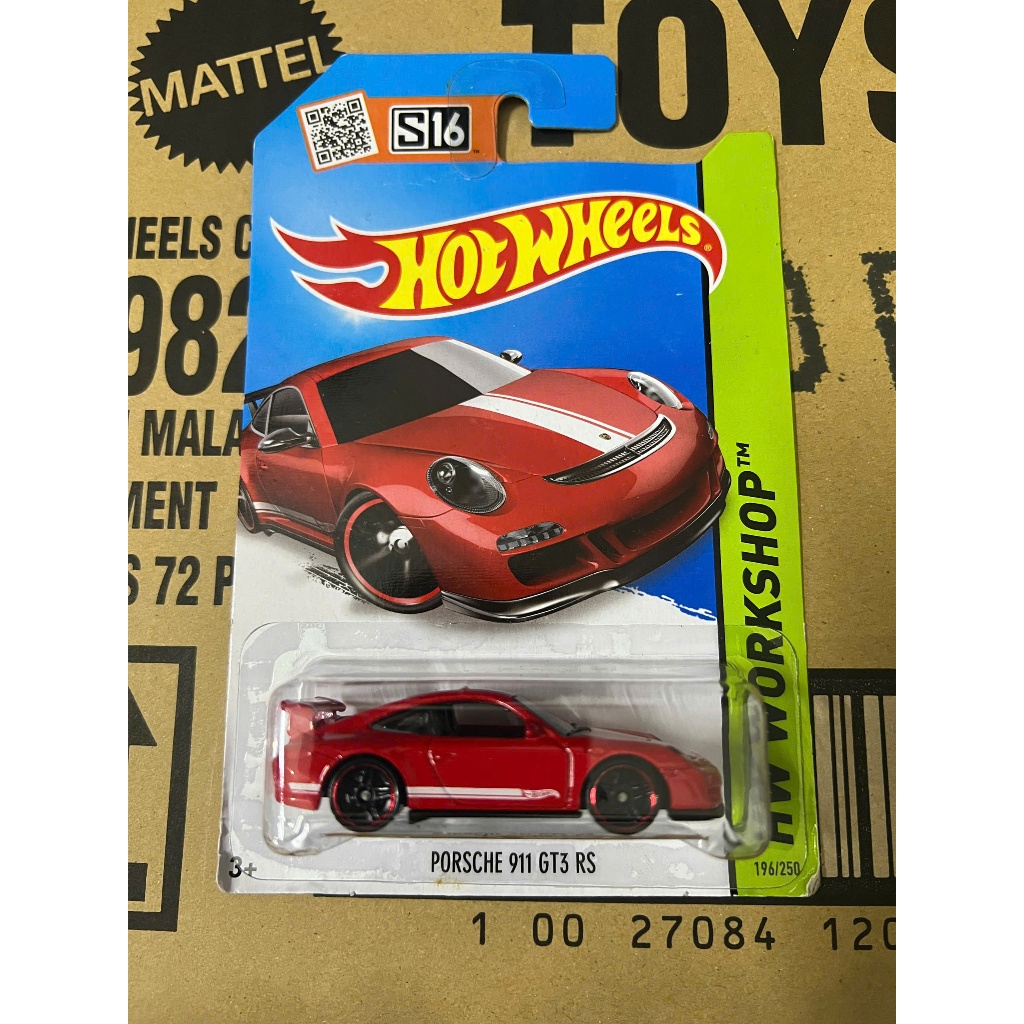 LeHuong Diecast - Xe Hot Wheels Porsche 911 GT3 RS (Đỏ Trắng)