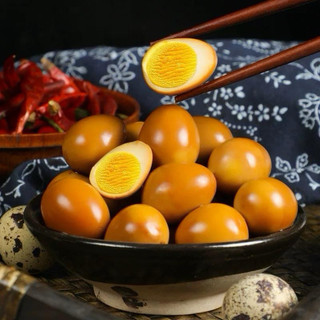 Trứng Cút Ngâm Xì Dầu Ăn Liền Gói 4 Quả