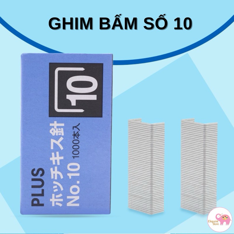 Đạn ghim nhỏ, ghim dập số 10 Plus