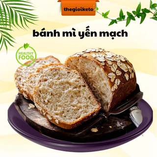  bánh mì yến mạch nguyên cám ngũ cốc  bánh mì ăn kiêng hỗ trợ giảm cân eatclean low carb   430gr  