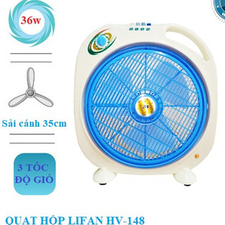 Quạt hộp lifan hv-148 chức năng hẹn giờ