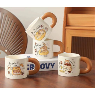 (Có hộp) Cốc cafe , cốc trà gốm sứ , cốc chó mèo ,cốc quà tặng dịp sinh nhật, giáng sinh, lễ tình nhân