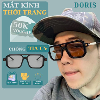 Kính mát nam nữ Kuboraum P8 DORIS chống tia UV400 thời trang cao cấp siêu chất