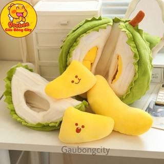  Gấu Bông Sầu Riêng Tách Được Múi - Sầu Riêng 4 Múi Nhồi Bông Quà Tặng Đồ Chơi Cao Cấp Gấu Bông City 