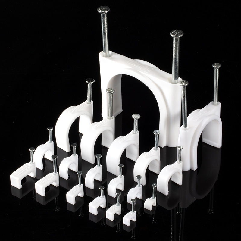 Nẹp dây vuông F12mm, 14mm. Nẹp dây tròn 6mm, 8mm, 10mm, 16mm, 20mm