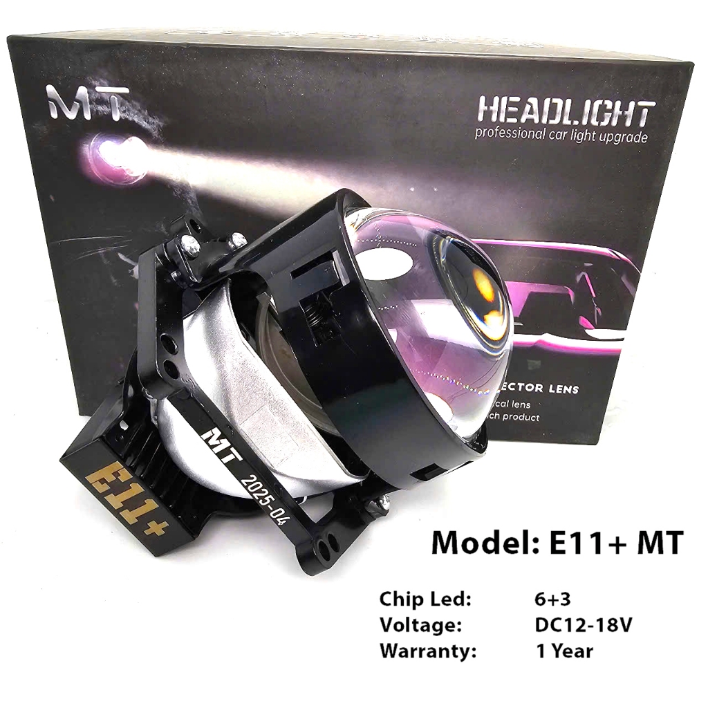 Bi Cầu E11+ Mẫu Mới 2025 Công Xuất 65W Có Trợ Pha ( Bảo Hành 24 Tháng Lỗi Đổi Mới )