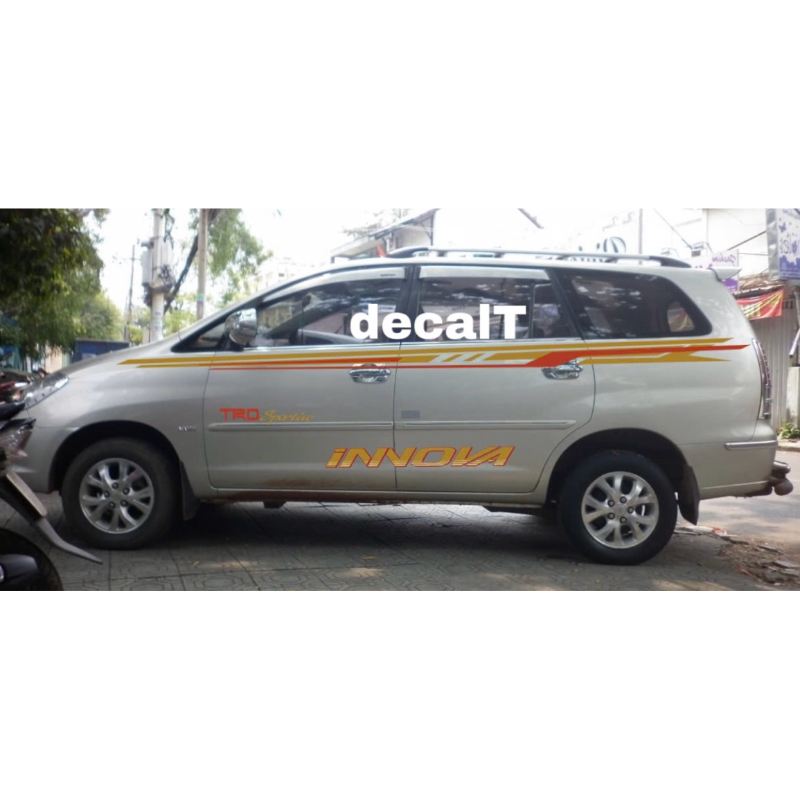 Tem Dán Sườn Xe Innova. Tem Dán Sườn Xe Innova (I0040)