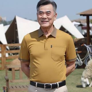 Áo Thun Polo Nam Trung Niên  Cho Bố  Có Cổ Có Túi Just-P Chất Cá Sấu Cotton Cao Cấp Nhiều Màu