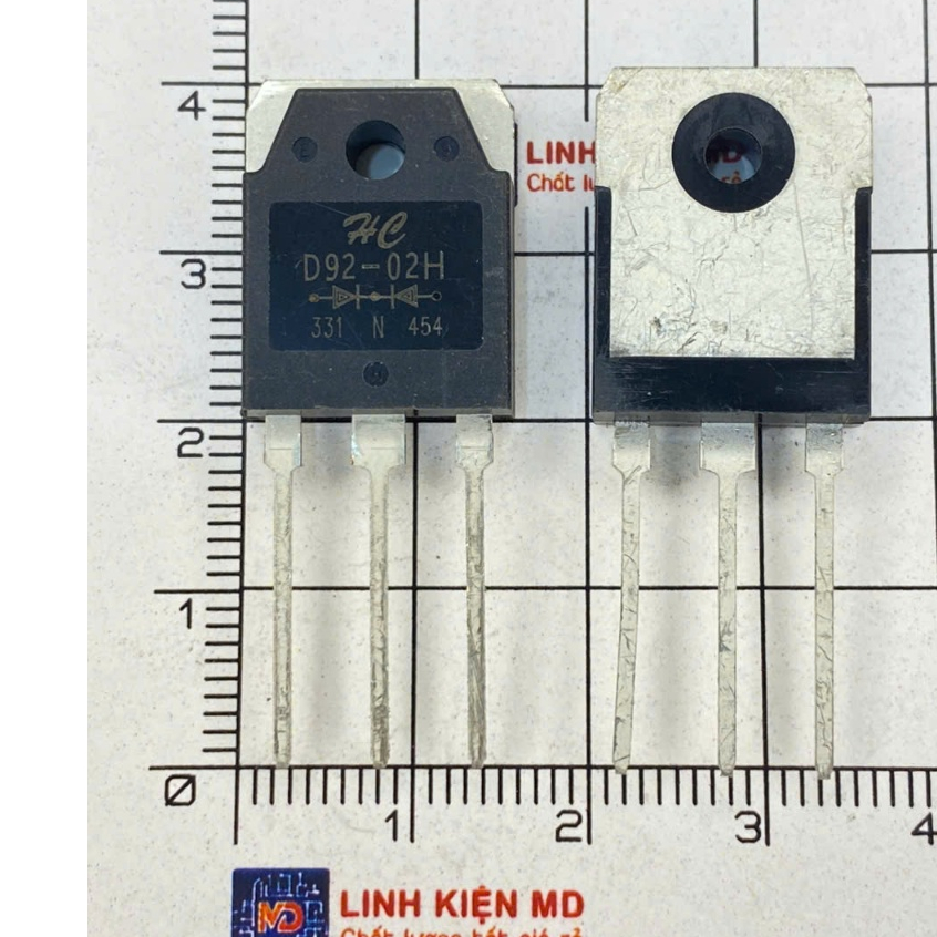 D92-02 Diode máy hàn 20A 200V (Combo 2 con) Mới / tháo máy