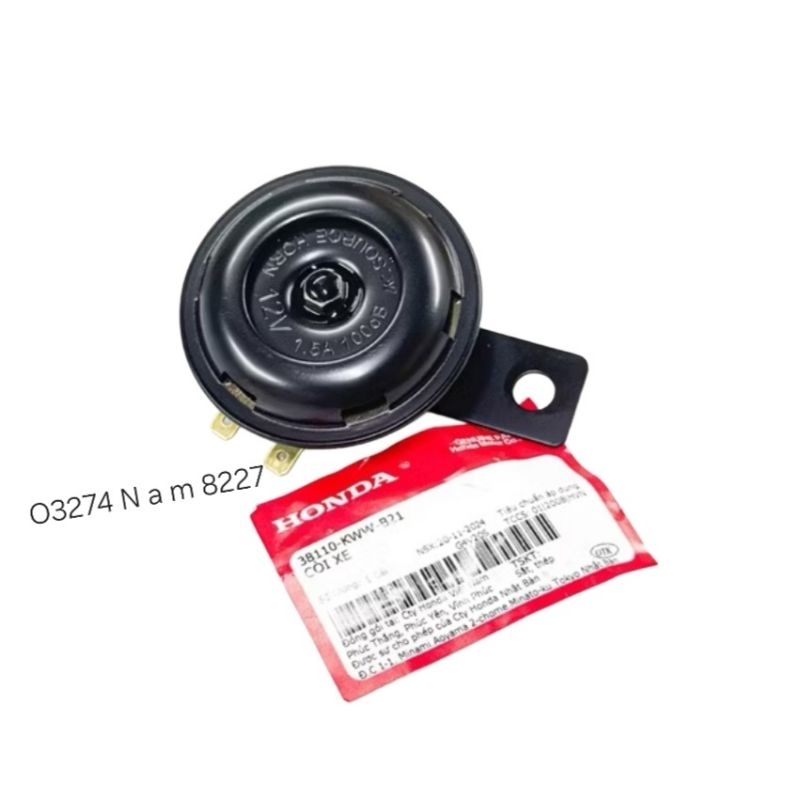 Kèn còi xe WAVE S110, RS, RSX... zin chính hãng Honda