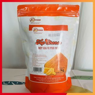  1KG Bột phô mai Top Cheese Supper Cheese Hàn Quốc 