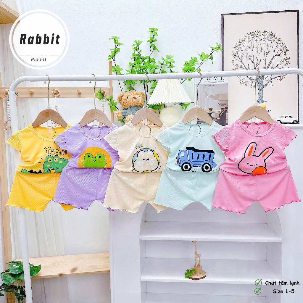 Combo 3-5 bộ tăm cộc bèo nhiều hình họa tiết xinh cho bé từ 5-15kg