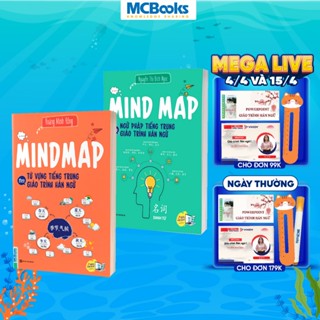 Sách - Combo Mindmap ngữ pháp tiếng Trung và Mindmap từ vựng tiếng Trung theo giáo trình Hán ngữ