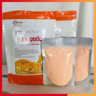 50g bột phô mai Hàn Quốc hồng/vàng nhạt siêu tiện lợi, chuyên dùng cho các món chiên lắc, nướng, làm xốt