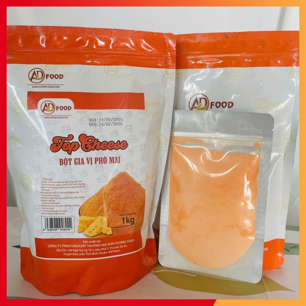 50g Bột Phô Mai Adfood