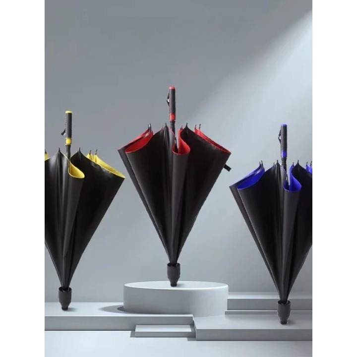 Ô Dù Cỡ Lớn Chống Gió - Chất Liệu Cao Cấp - Phù Hợp Đi Mưa, Che Nắng, Dễ Sử Dụng