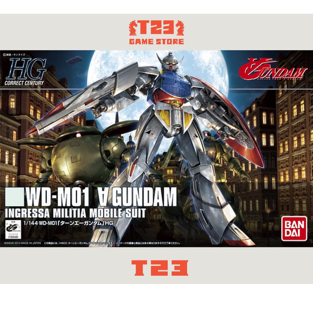 Turn A Gundam. - HG - 1/144 - HGCC - MÔ HÌNH GUNDAM CHÍNH HÃNG BANDAI