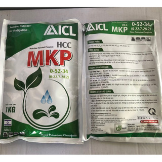phân bón lá mkp (0-52-34) gói 1kg nhập từ Israel
