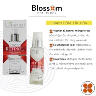 Serum Bielenda Super Power Mezo Skin Clinic Moisturizing cấp nước, dưỡng ẩm căng bóng, mờ thâm