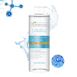 Serum Bielenda Super Power Mezo Skin Clinic Moisturizing cấp nước, dưỡng ẩm căng bóng, mờ thâm