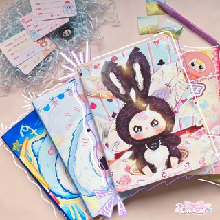 Giấy bao tập Baby three bé ba - Giấy bóng dày chất lượng, hình in rõ nét, màu sắc tươi tắn | Caturday