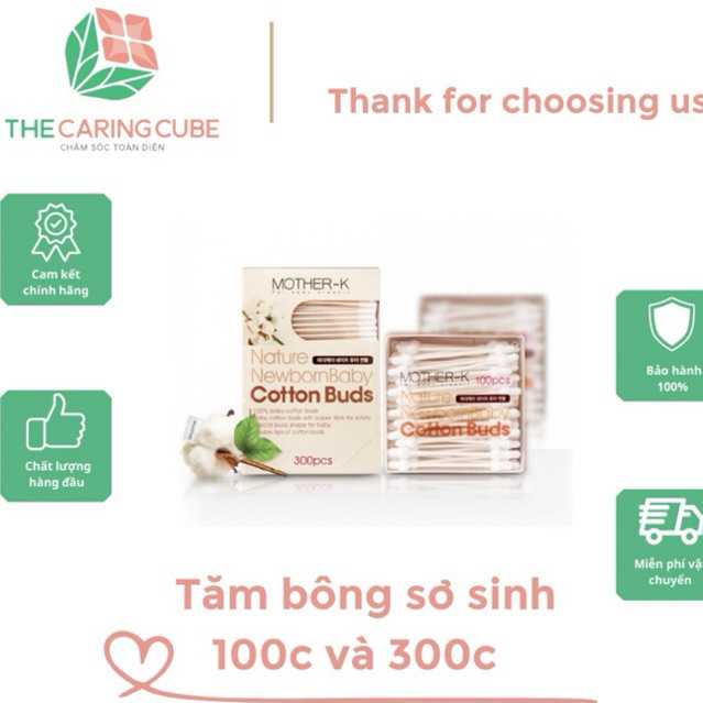 TĂM BÔNG SƠ SINH Mother-K