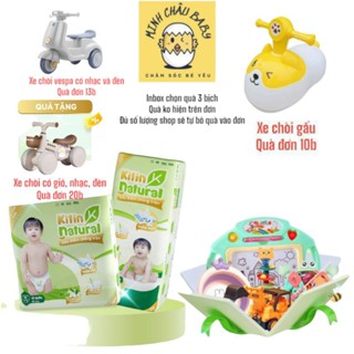 [HCM] Tã/Bỉm dán/quần trà xanh Kitin Natural chống hăm size M44/L40/Xl38/XXL36/3XL34