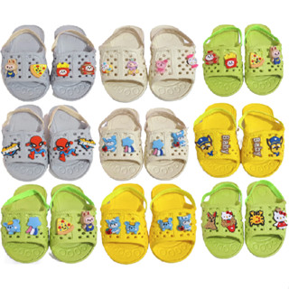 DÉP LÊ TỔ ONG XỐP DẺO SIÊU NHẸ TẬP ĐI CÓ QUAI CHUN DÀNH CHO BÉ 915 (STICKER GIAO NGẪU NHIÊN)