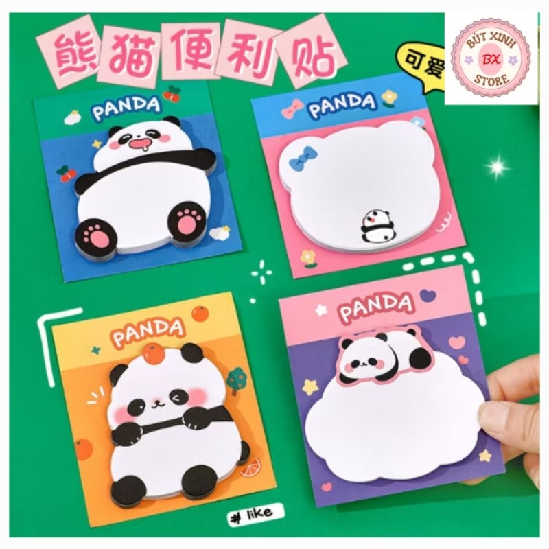 Sét 30 Tờ Giấy Note, Giấy Ghi Chú Cute