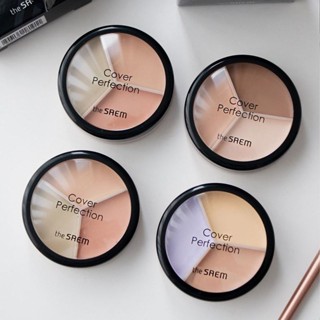    CHIẾT   Minisize Triệt Sắc Che Khuyết Điểm The Saem Cover Perfection Triple Pot Concealer TS THE SAEM 
