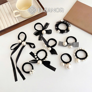 Dây buộc tóc nữ thun co dãn Eleanor Accessories hình nơ đính phụ kiên tóc thun cột tóc 3587